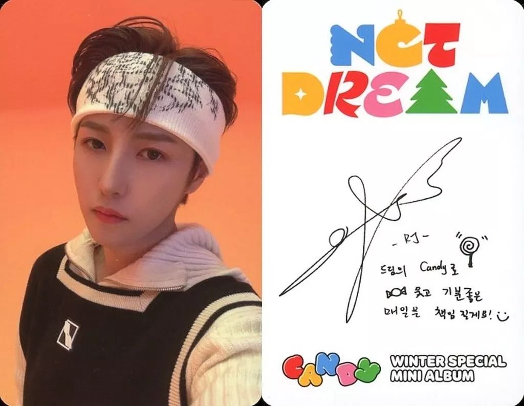 中古】コレクションカード(男性) NCT DREAM/ロンジュン(Renjun)/裏面