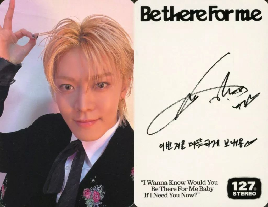 中古】コレクションカード(男性) NCT 127/ユウタ(YUTA)/裏面印刷サイン