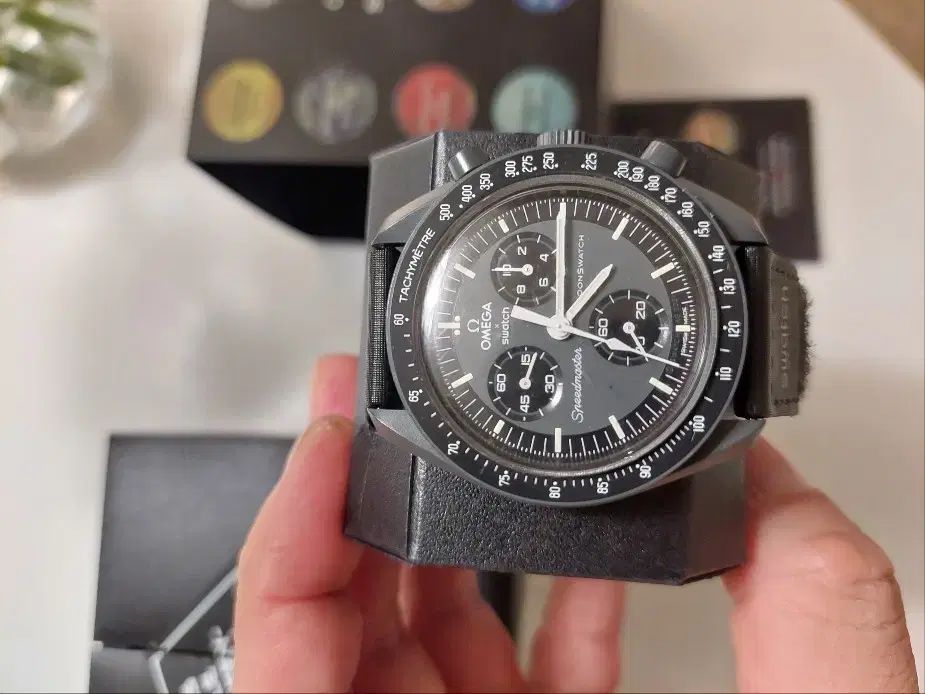 オメガ X スウォッチ ムーンスウォッチ マーキュリー - メルカリ