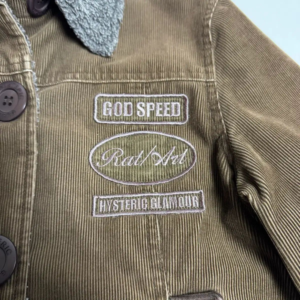 HYSTERIC GLAMOUR: コーデュロイジャケット ヴィンテージ HYSTERIC GLAMOUR ヒステリック グラマー コーデュロイ