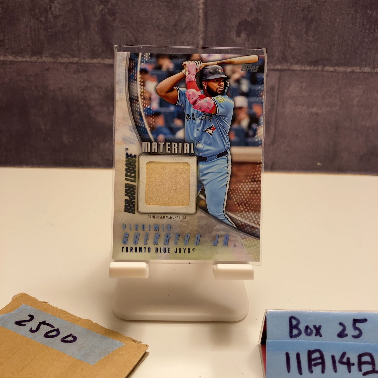 2025 Topps Vladimir Guerrero Jr. Toronto Blue Jays Major League