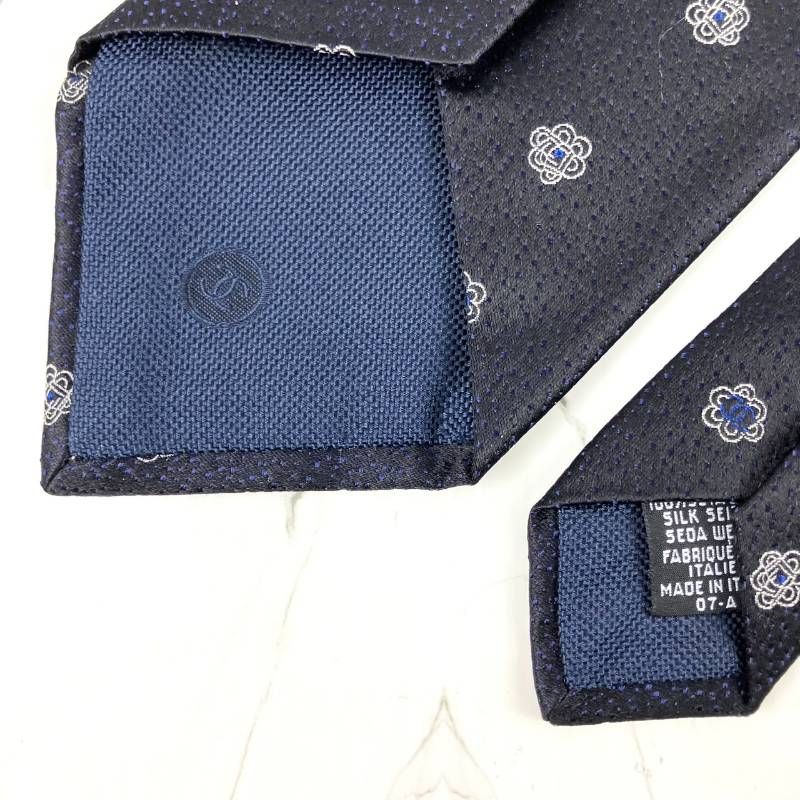 未使用品 CHANEL シャネル ネクタイ ココマーク ロゴ カメリア