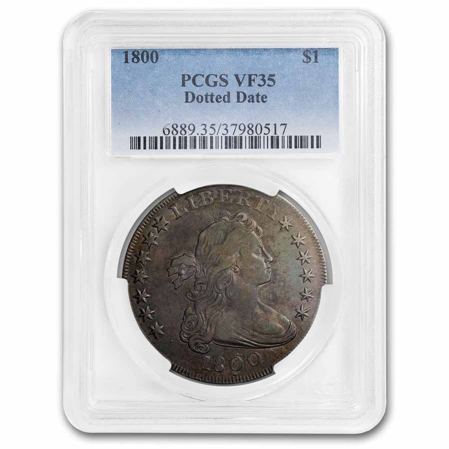 1800年 ドレープ Bt ドル VF-35 PCGS - メルカリ