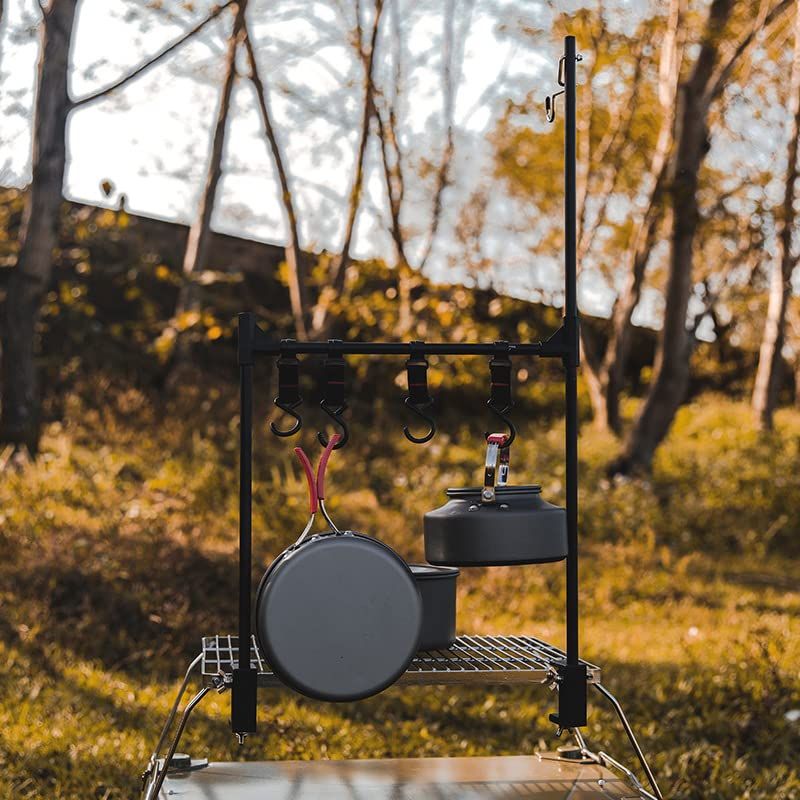 在庫処分】卓上 折り畳める アルミ合金 軽量 安定強化 クランプ式 組立