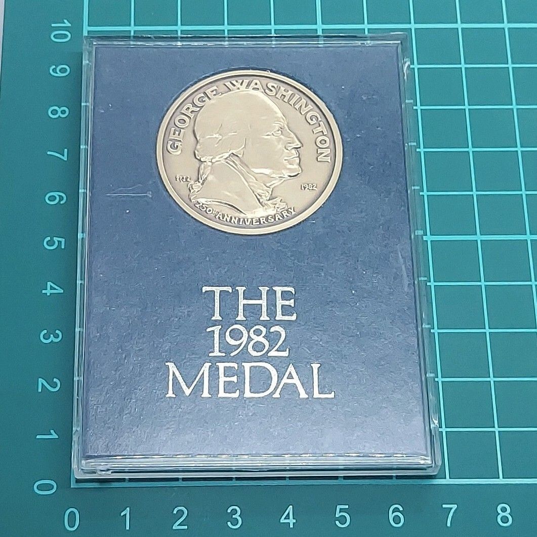 1982年 ジョージ・ワシントン生誕250周年記念 公式メダル 米国連邦議会