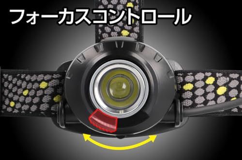 GENTOS(ジェントス) LED ヘッドライト 470?800ルーメン ヘッドウォーズ