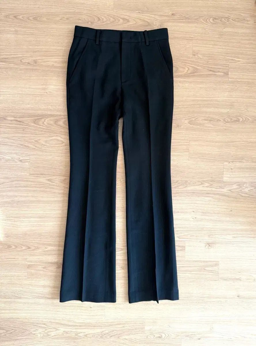 SYSTEM homme パリ コレクション フレア フィット ズボン 46 (韓国国内 95)S