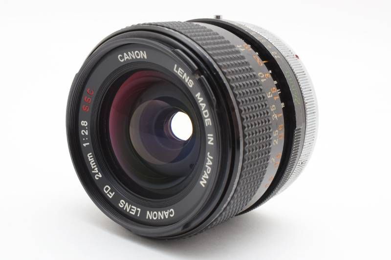 実用品】Canon キャノン FD 24mm 2.8 S.S.C. MFレンズ #4042-3 - メルカリ