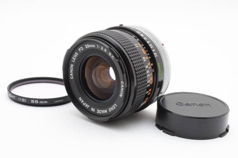 実用品】Canon キャノン FD 28mm 2.8 S.C. MFレンズ #4042-4 - メルカリ