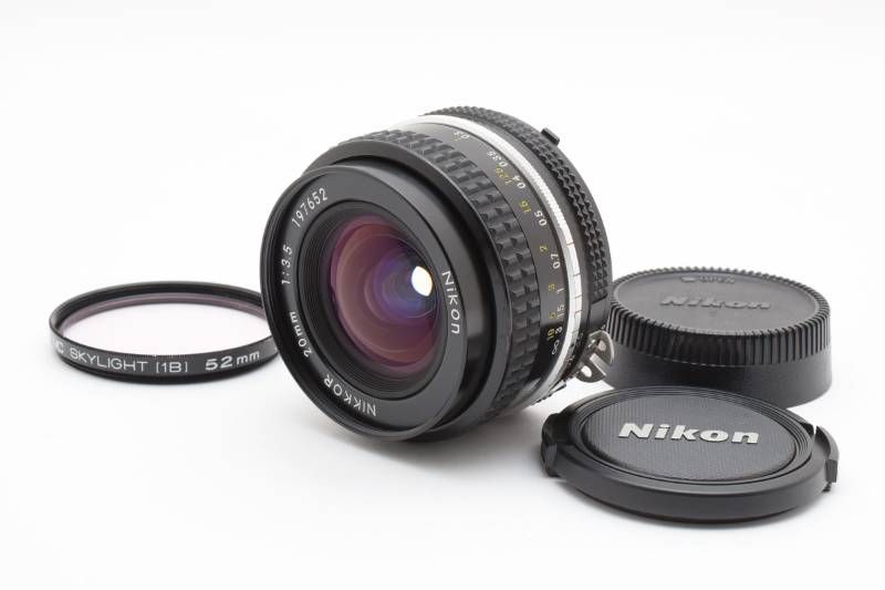 ニコン Nikon Ai Nikkor 20mm f/3.5 #2601374 レンズ沼あれこれ：NIKKOR 20mm F3.5｜ひっくすK