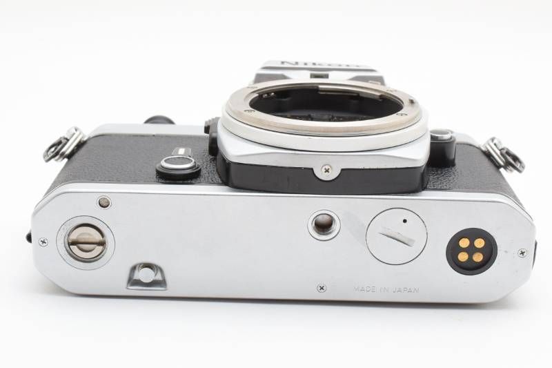 現状品】Nikon ニコン FE シルバー ボディ フィルム一眼カメラ #4059-5