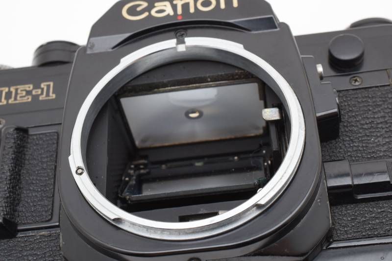実用品】Canon キャノン AE-1 黒 ブラック / new FD 50mm F2 レンズ