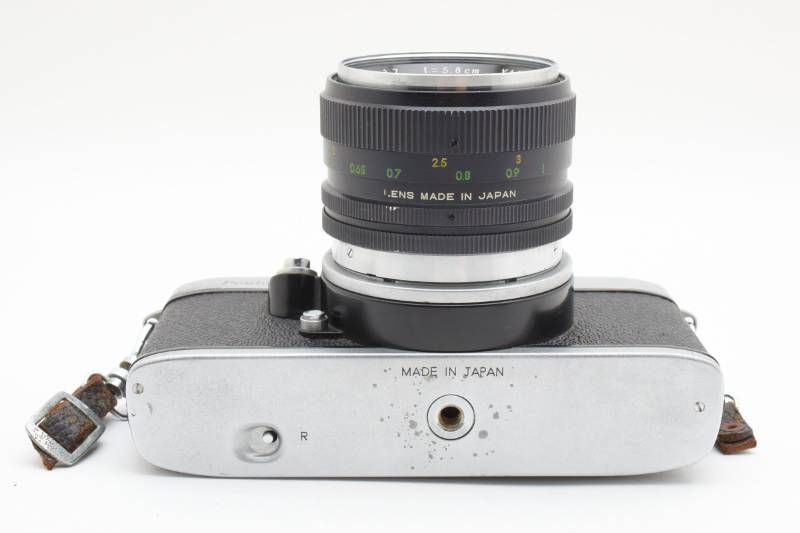 YASHICA pentamatic II 一眼レフカメラ　希少58mmF1.8 現状品】Yashica ヤシカ Pentamatic II / AUTO YASHINON 5.8cm F1.7