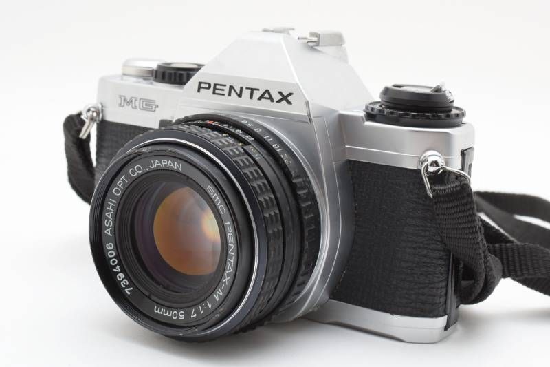 実用品】Pentax ペンタックス MG / SMC PENTAX-M 1.7 50mm レンズ