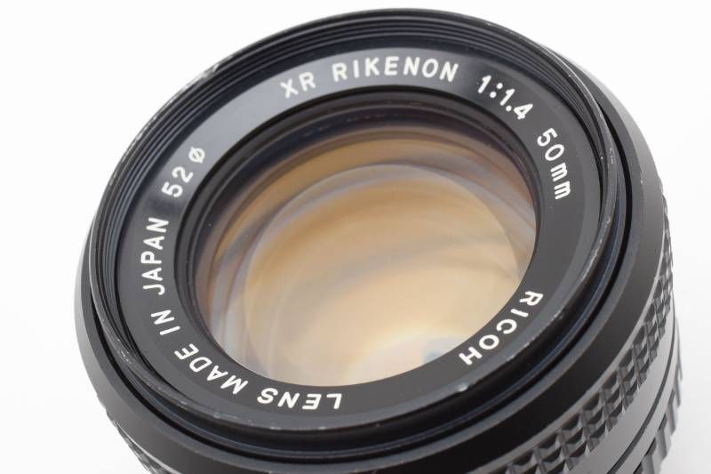 実用品】Ricoh リコー XR RIKENON 1.4 50mm Pentax用 Kマウント MF