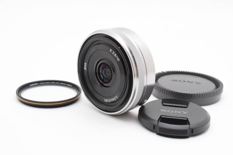 光学極上品】Sony ソニー E 2.8 16mm SEL16F28 AFレンズ #4063-6