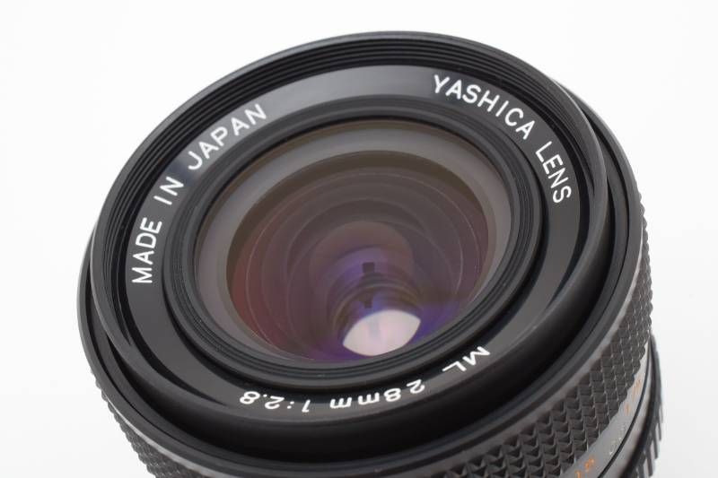 実用品】Yashica ヤシカ ML 28mm 2.8 ヤシカ/コンタックスマウント Y/C