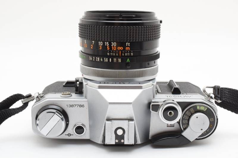 実用品】Canon キャノン AE-1 シルバー / FD 50mm 1.4 S.S.C. レンズ