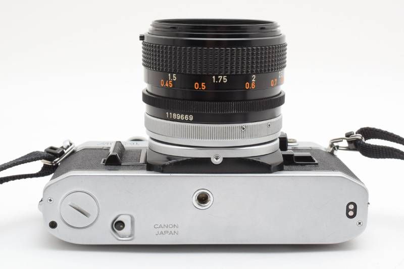 実用品】Canon キャノン AE-1 シルバー / FD 50mm 1.4 S.S.C. レンズ