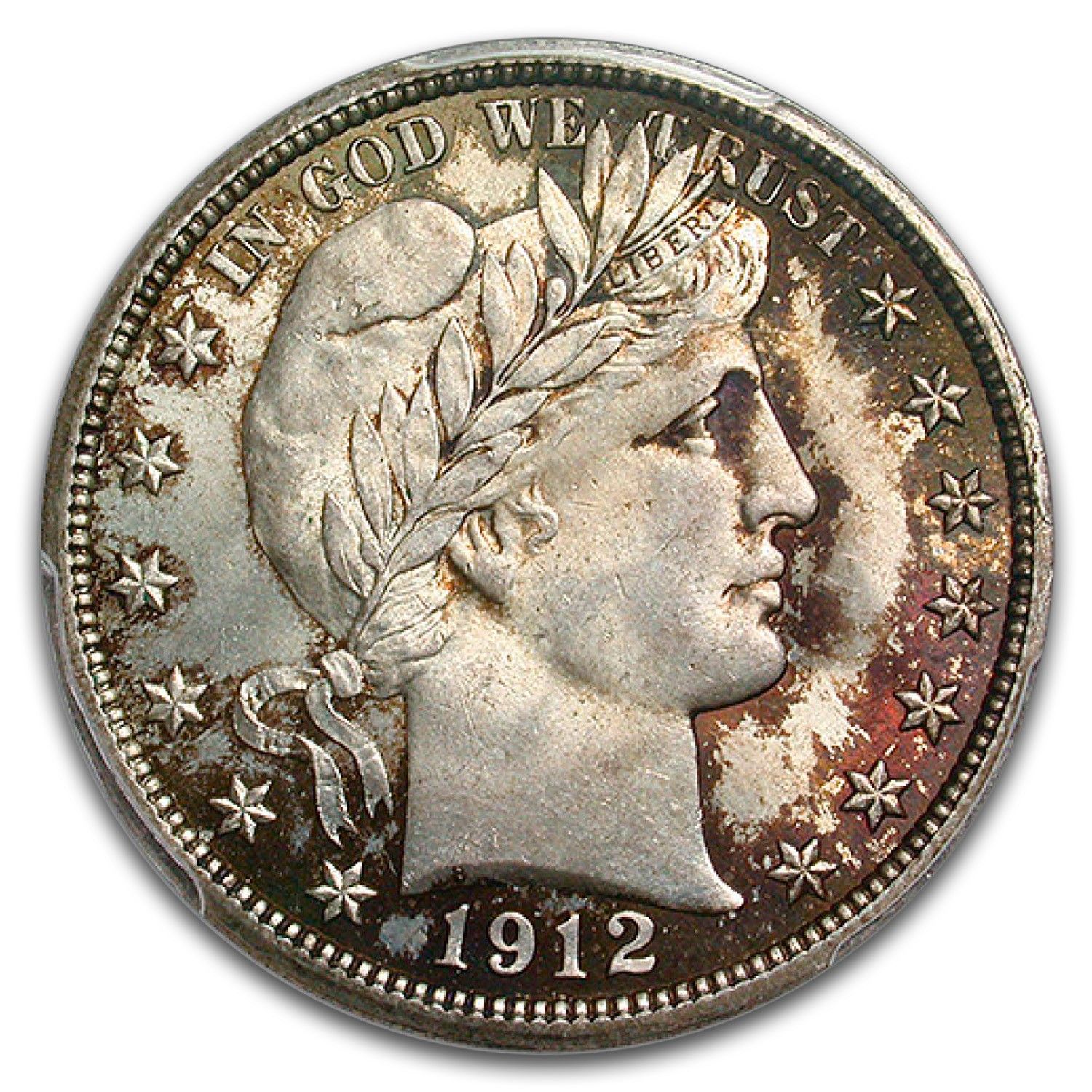 1912年 バーバー ハーフダラー MS-66 PCGS CAC - メルカリ