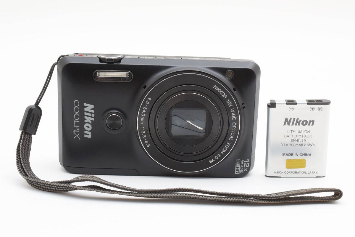 Nikon Nikon ニコン COOLPIX S6900 ブラック コンパクトデジタルカメラ