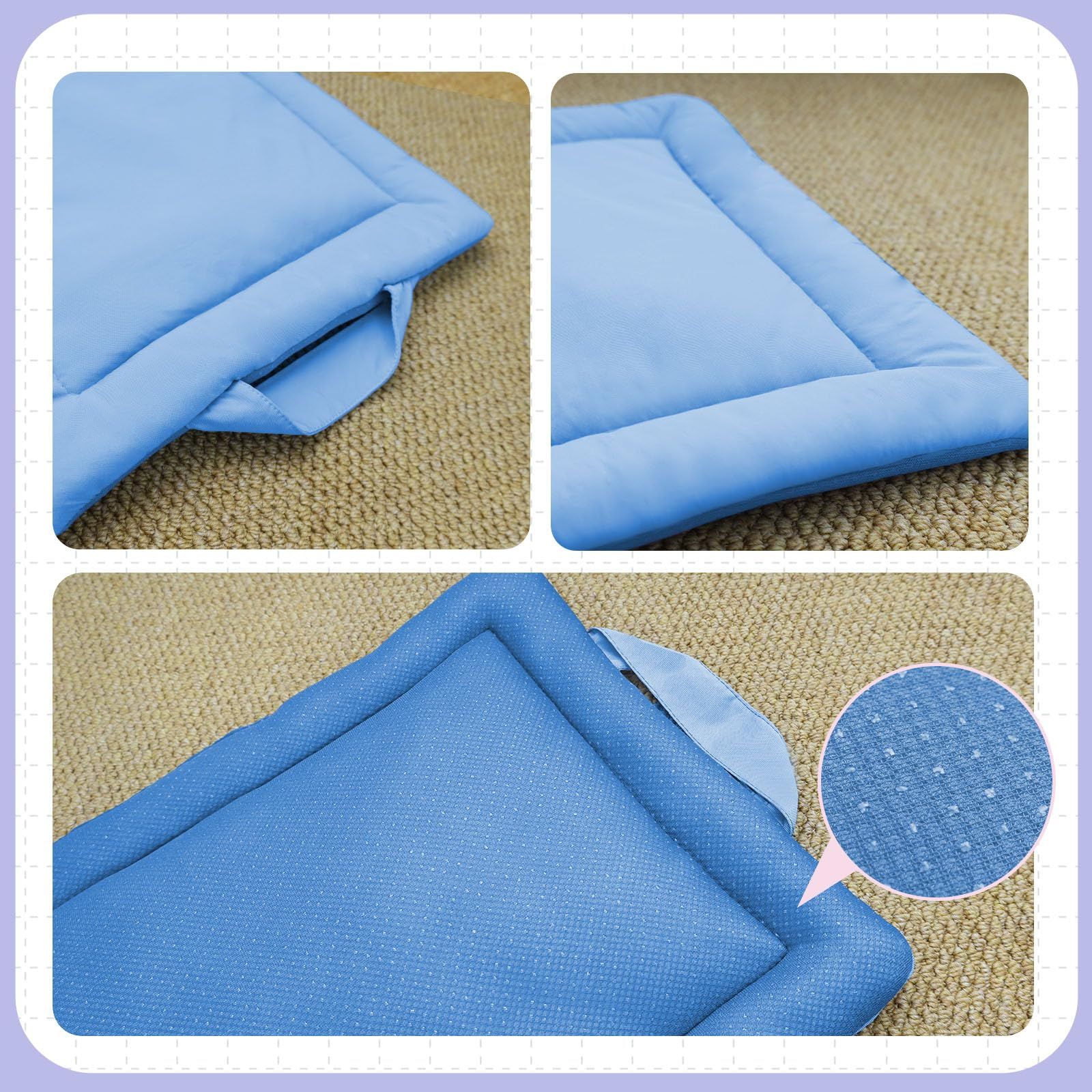 ペットマット【TEIJIN中わた+99%永久消臭防ダニ】 SunshineLife 犬猫夏