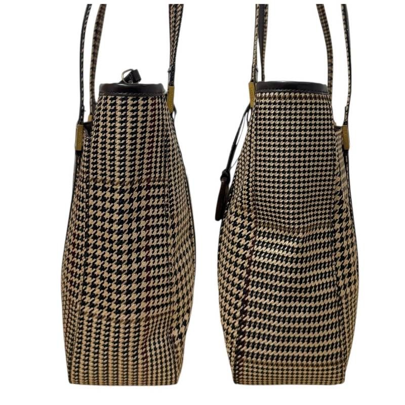 美品☆RALPHLAUREN ラルフローレン☆トートバッグ 肩掛け ブラウン