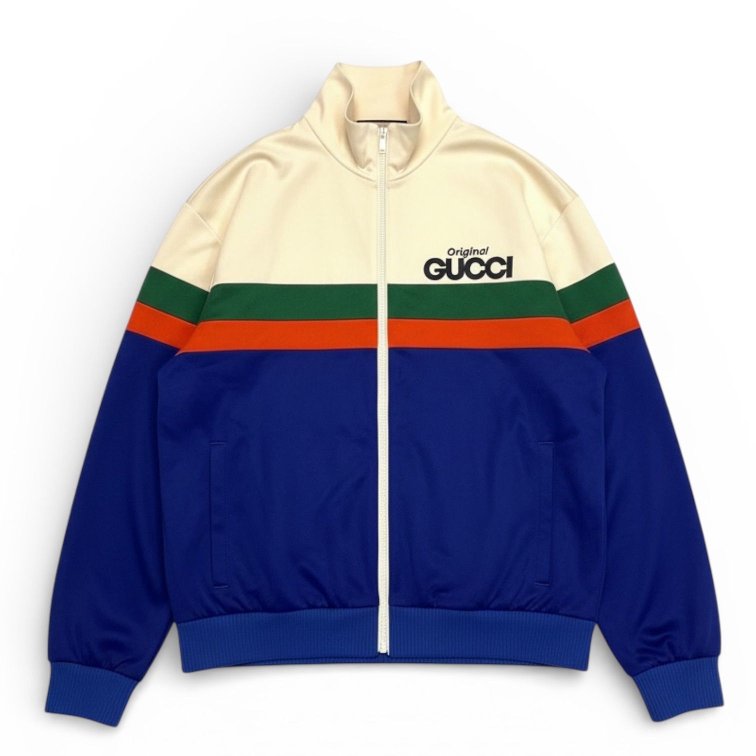 GUCCI グッチ 673297 XJDUZ ロゴデザイントラックブルゾン メンズ 