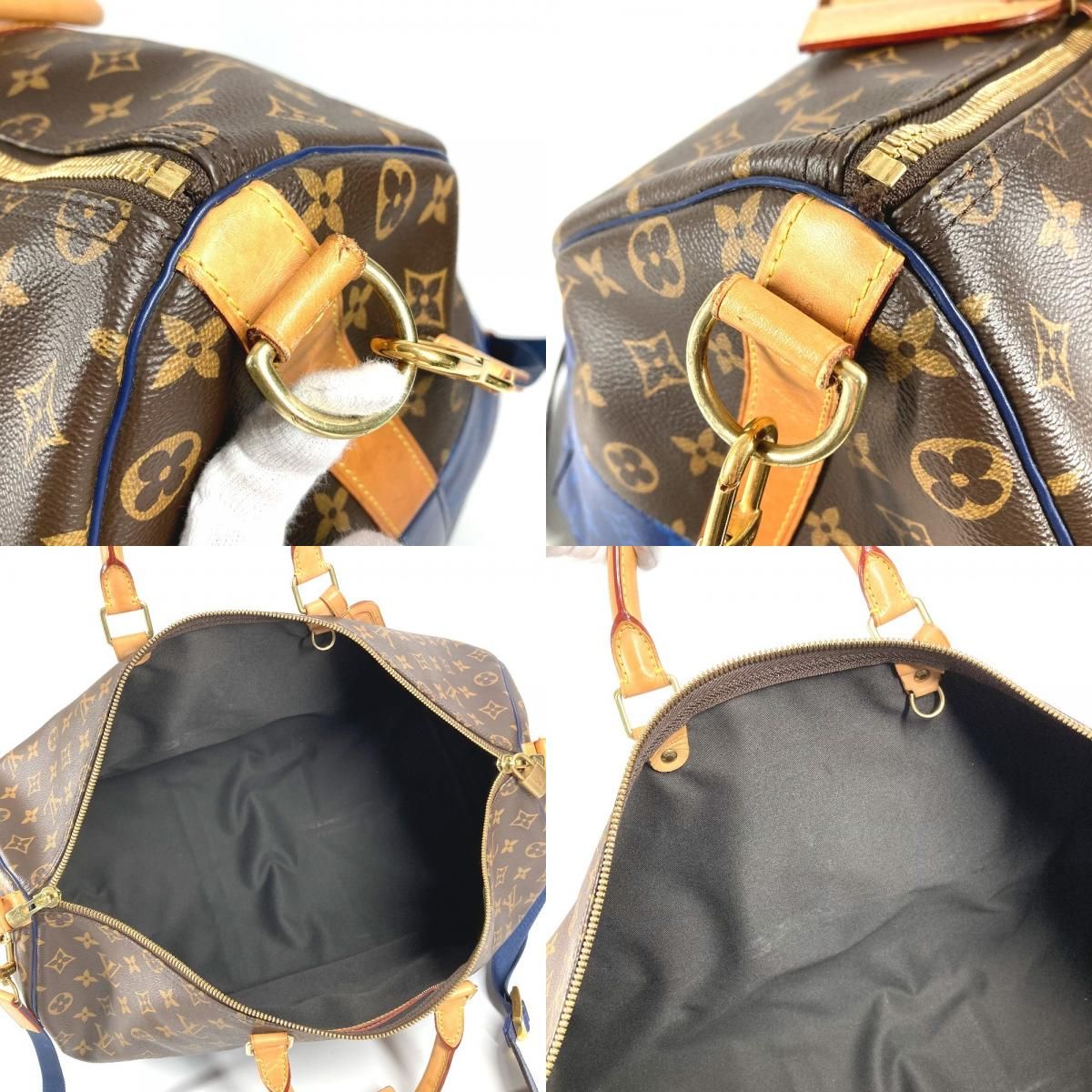 【Louis Vuitton ボストンバッグ　キーポル　モノグラムキャンパス LOUIS VUITTON ルイヴィトン ボストンバッグ キーポルバンドリエール