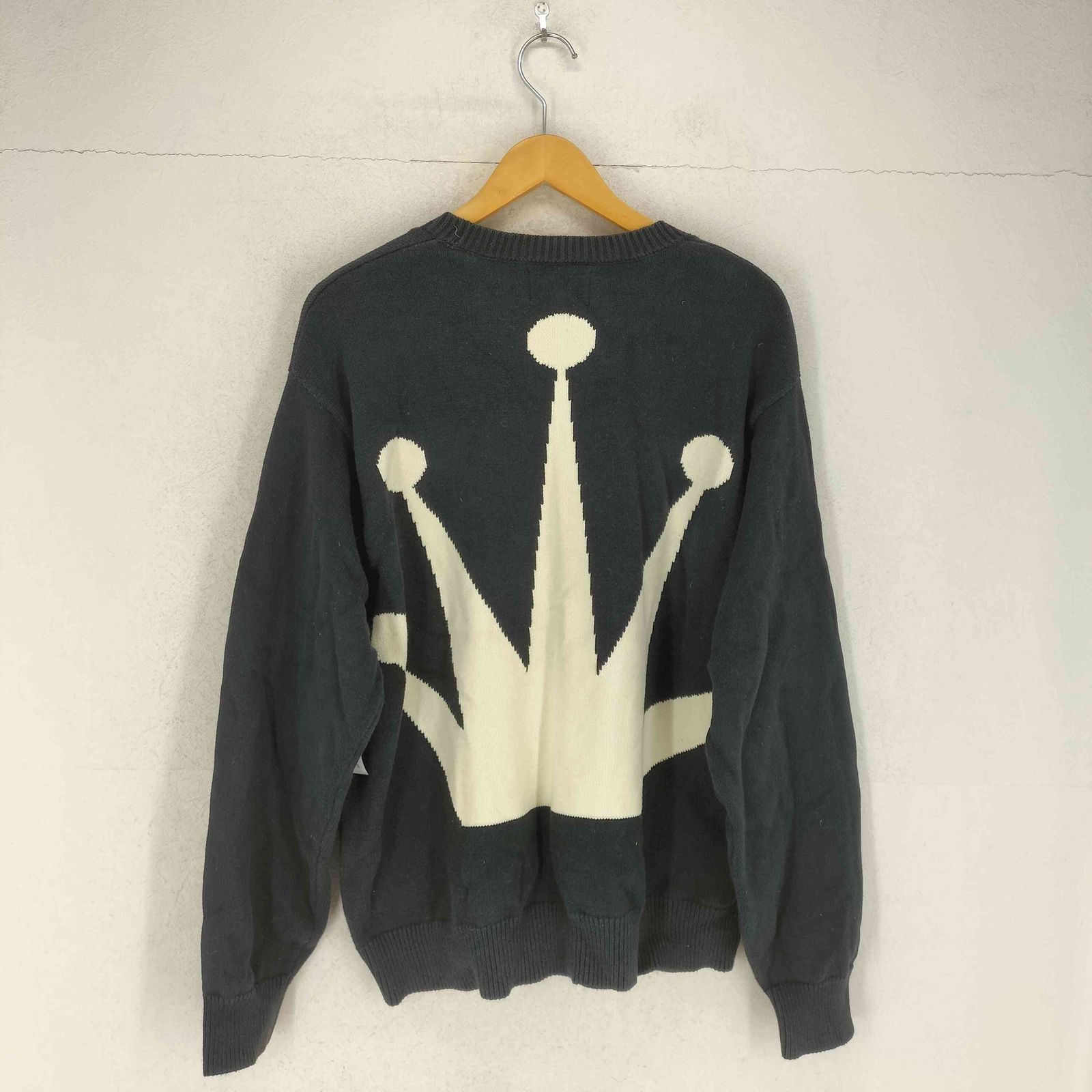 ステューシー Stussy BENT CROWN KNIT SWEATER メンズ import：XL 