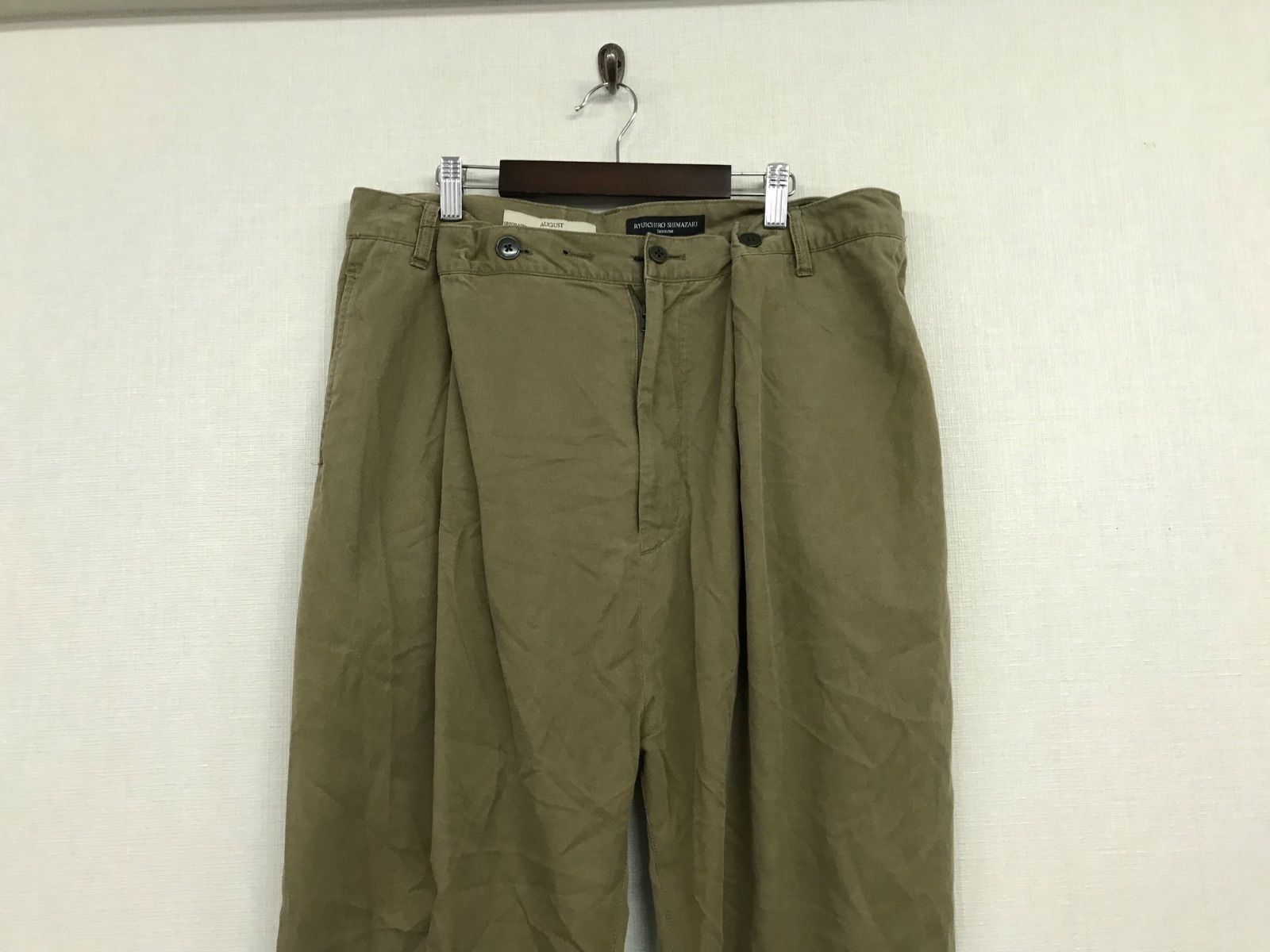 パンツ Ryuichiro Shimazaki Homme KneeSlit Pants Ryuichiro