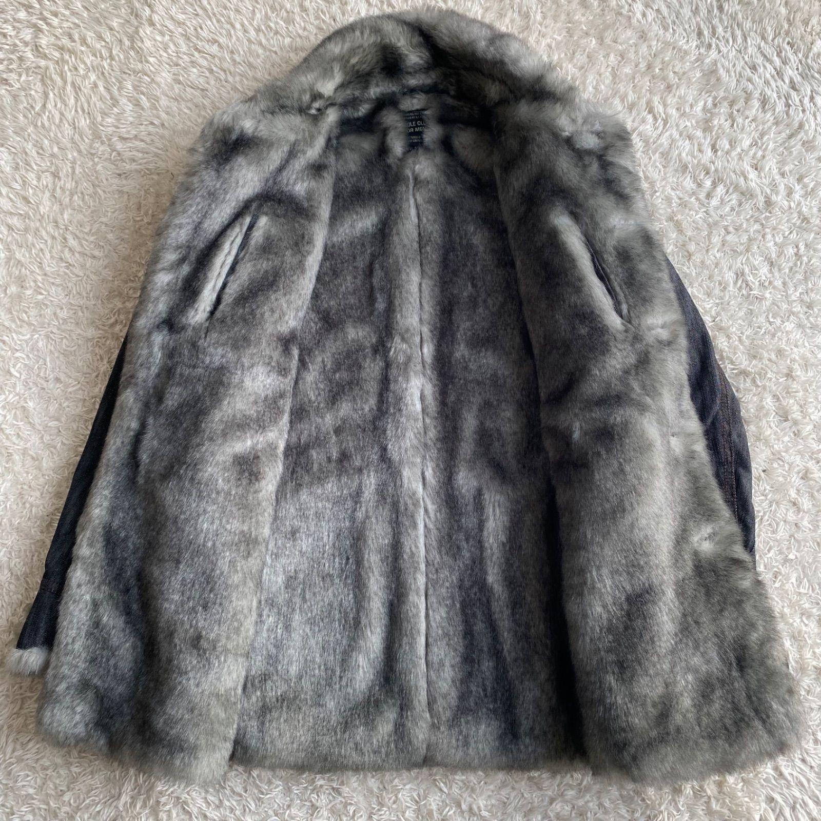 未使用級！NICOLE CLUB FOR MEN ニコル デニム ファージャケット y2k