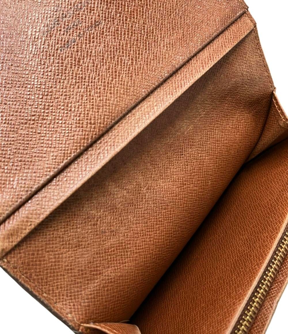 ルイ・ヴィトン 二つ折り財布 ポルトモネ ビエ トレゾール モノグラム