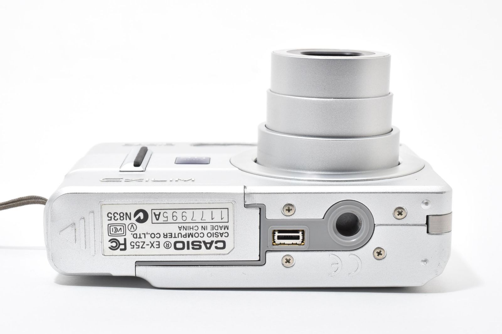 5631 【並品】 Casio Exilim Zoom Ex-Z55 Compact Digital Camera 動作