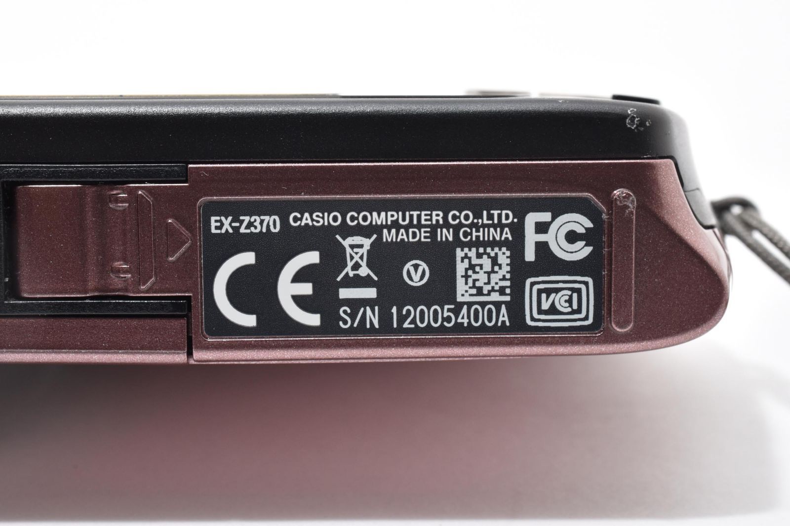 5630 【良品】 Casio Exilim Ex-Z370 Compact Digital Camera 動作確認