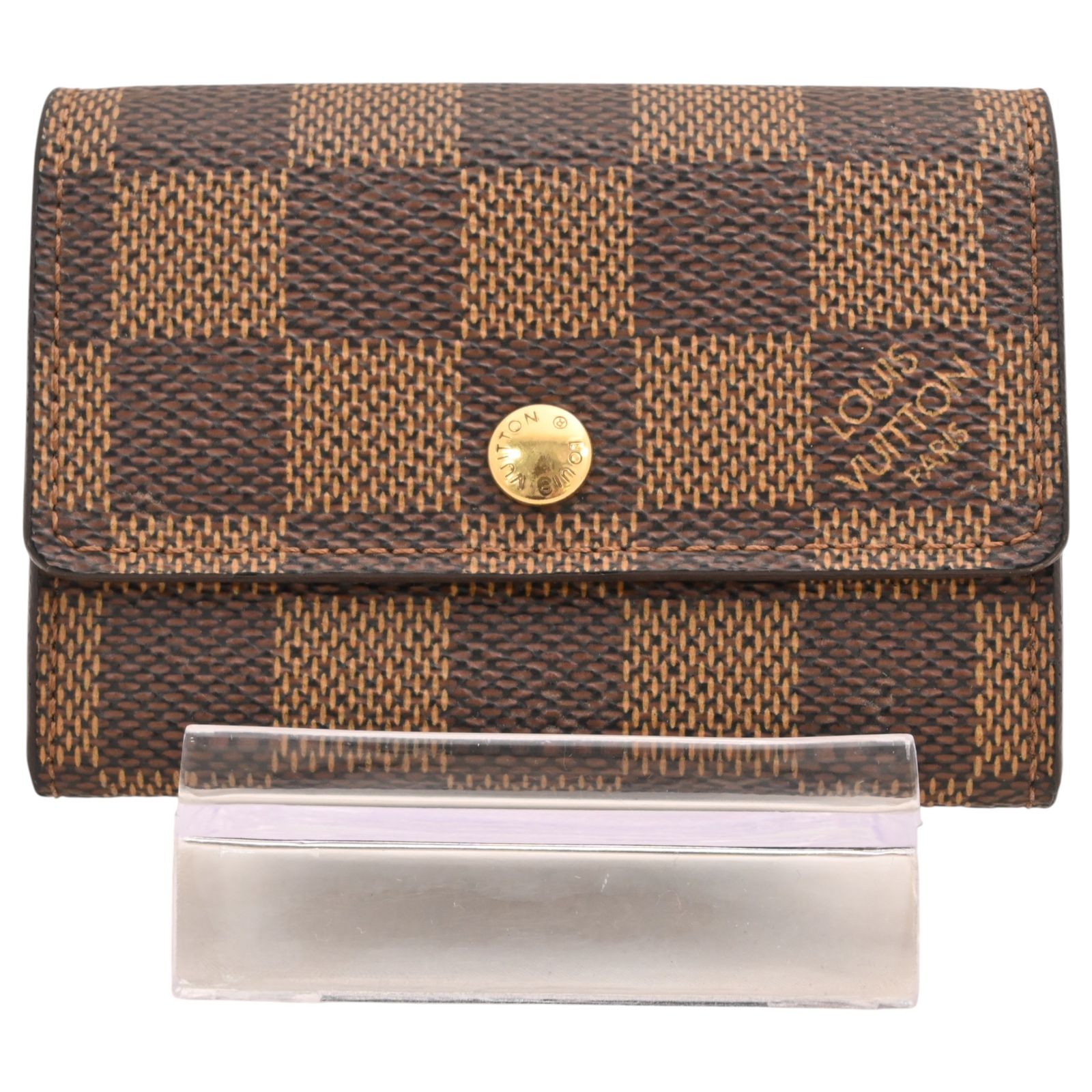 ルイヴィトン ダミエ ポルトモネプラ コインケース Bランク lv1616ss