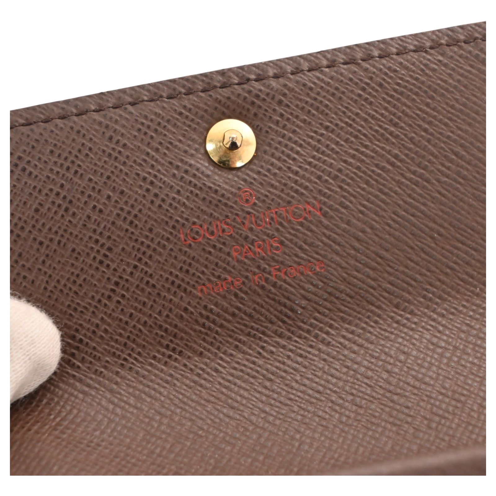 ルイヴィトン ダミエ ポルトモネプラ コインケース Bランク lv1616ss