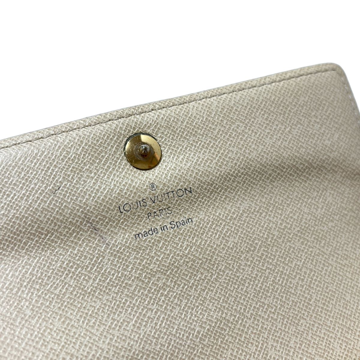 LOUIS VUITTON(ルイヴィトン) 3つ折り財布 ダミエ ポルトフォイユ