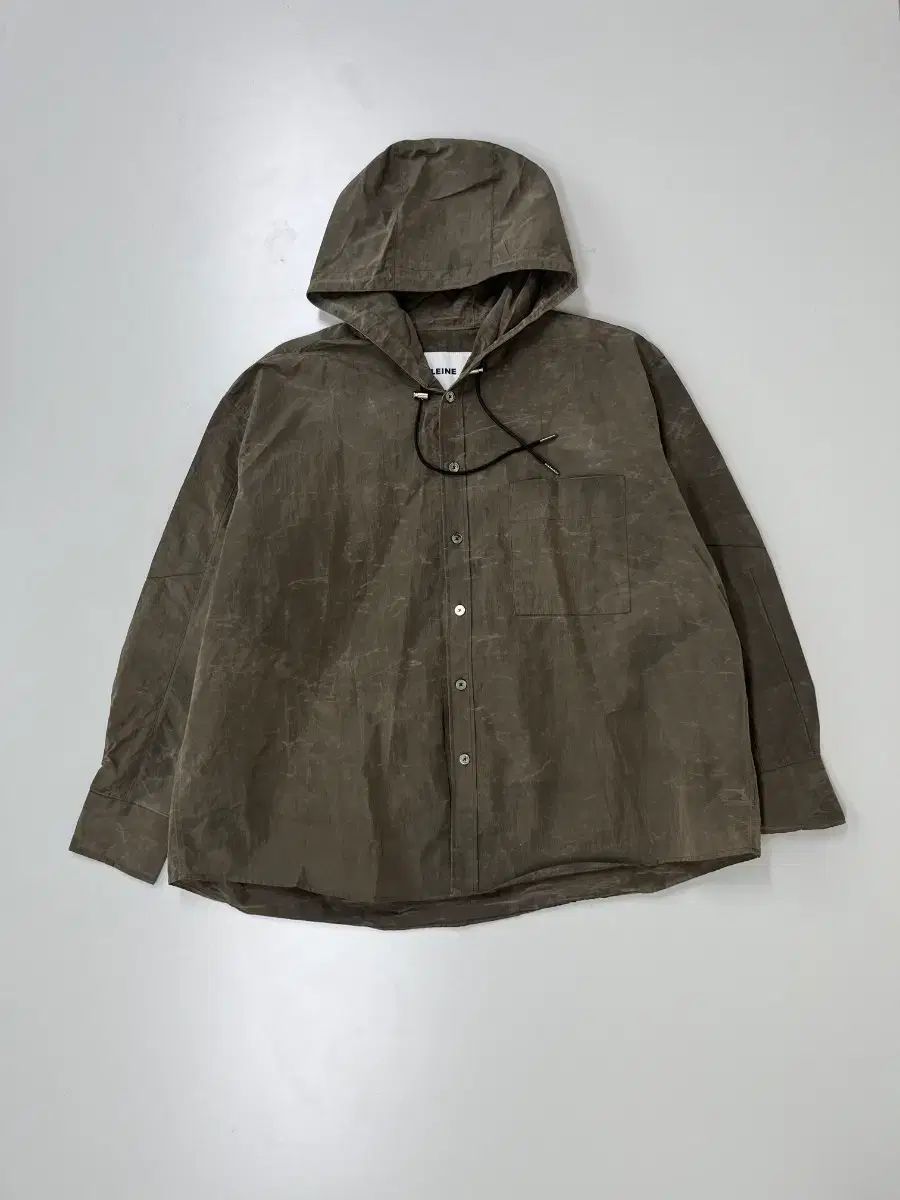 CDまとめ売り 正規品 HALEINE9 アレンヌ WHO フード シャツ ジャケット カーキ色