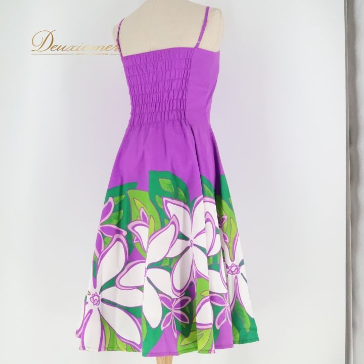 フラダンス 衣装 ワンピース ドレス セキノレーシングスポーツ