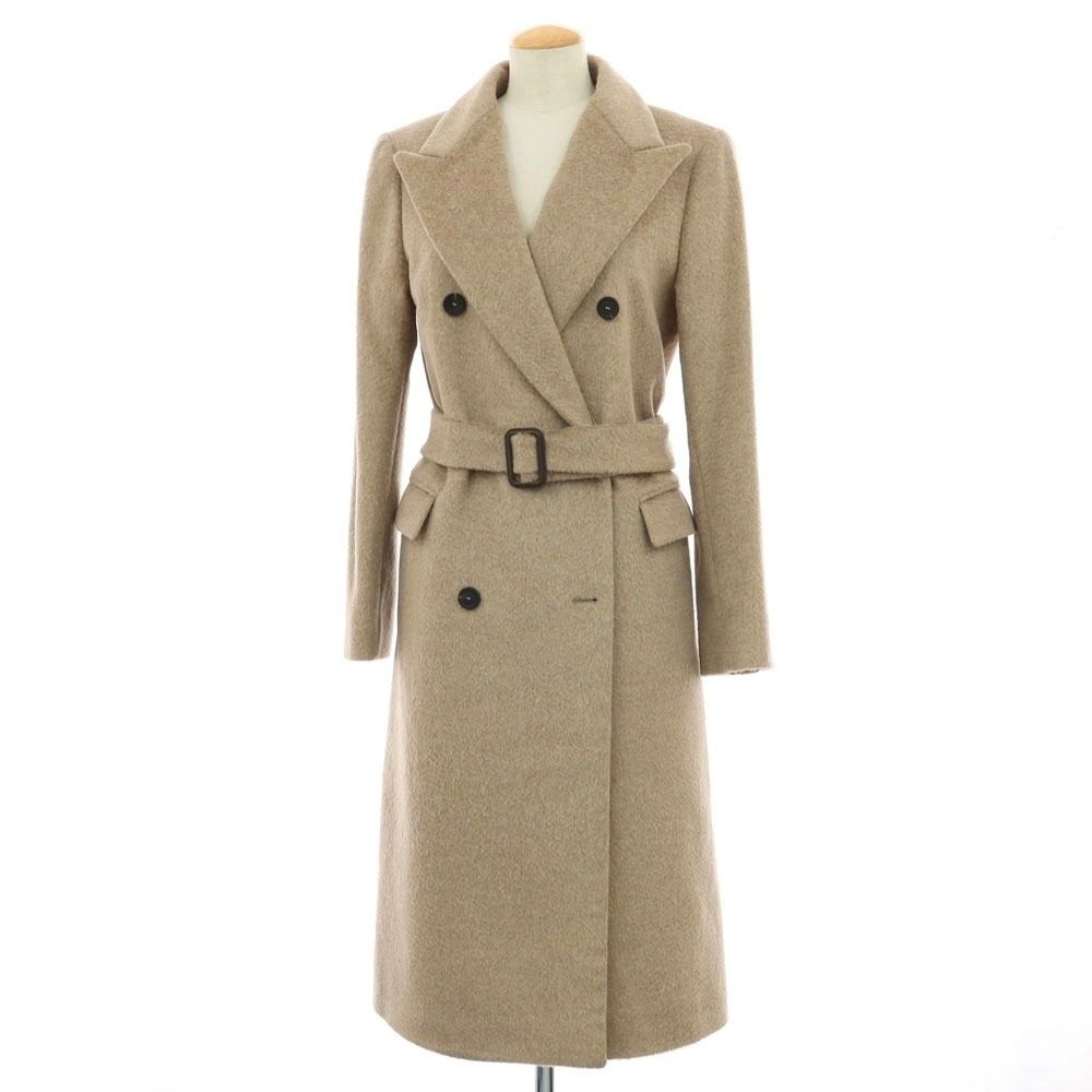中古】タリアトーレ TAGLIATORE ウールアルパカ ダブルブレストコート