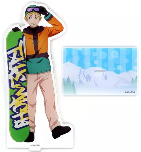 [Used] Acrylic Stand/Acrylic Panel Hanagaki Martial Arts Drawing Acrylic Stand (Snowboard Ver.) “TOKYO REVENGERS x PRINCESS CAFE POP UP SHOP IN SHIBUYA N-SPACE”