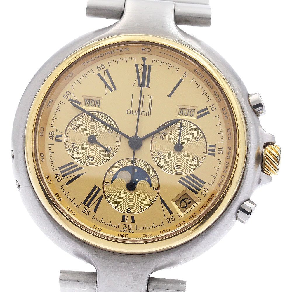 訳あり ダンヒル Dunhill DC3324 ミレニアム エルプリメロ クロノ