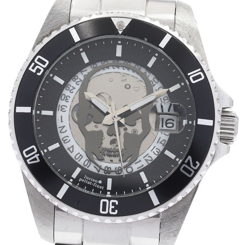 ルシアンペラフィネ Lucien Pellat-Finet スカル サブマリーナ デイト