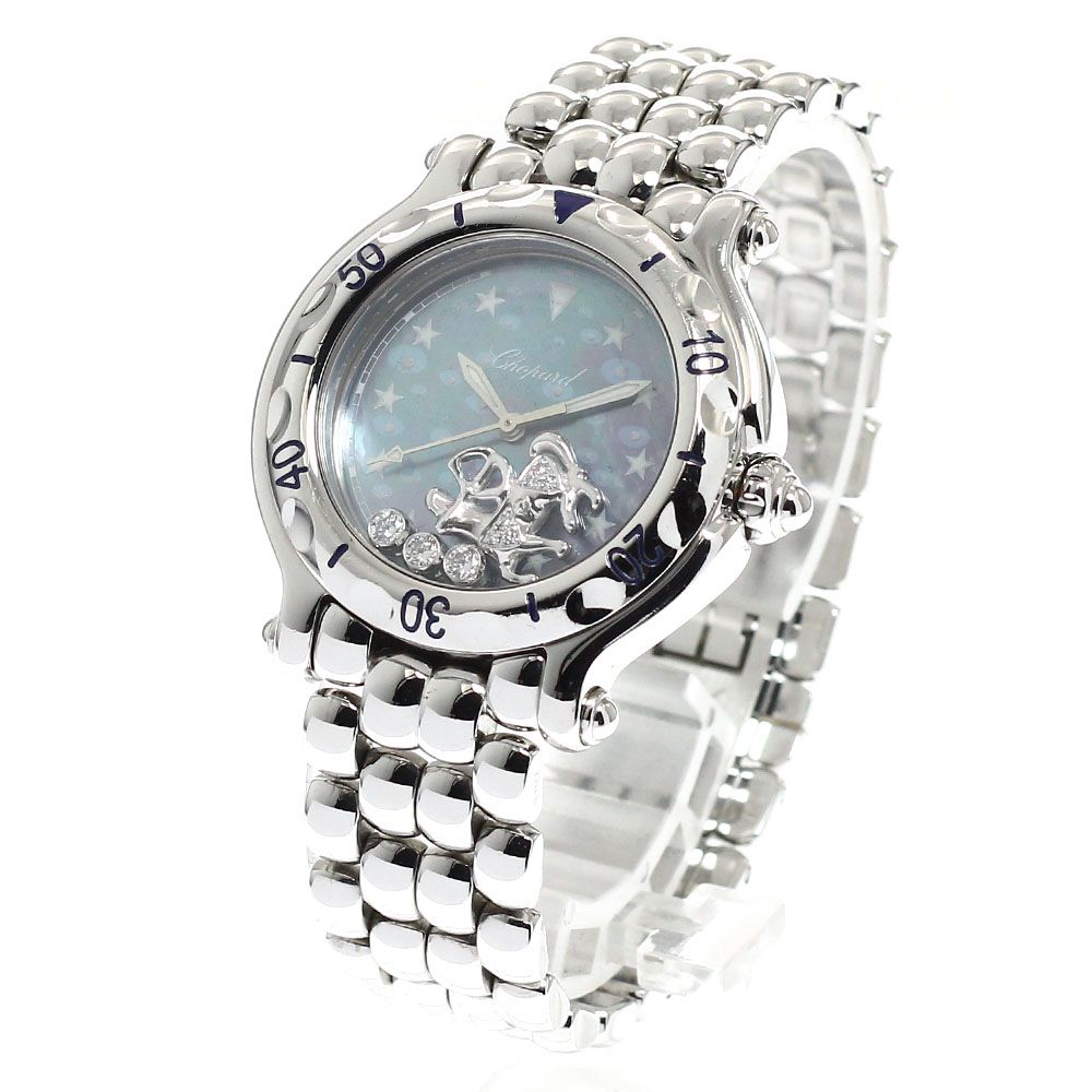 ショパール Chopard 27/8440 ハッピースポーツ ゾディアック サジタリウス デイト ダイヤ クォーツ レディース _935459 ショパール Chopard 27/8440 ハッピースポーツ ゾディアック