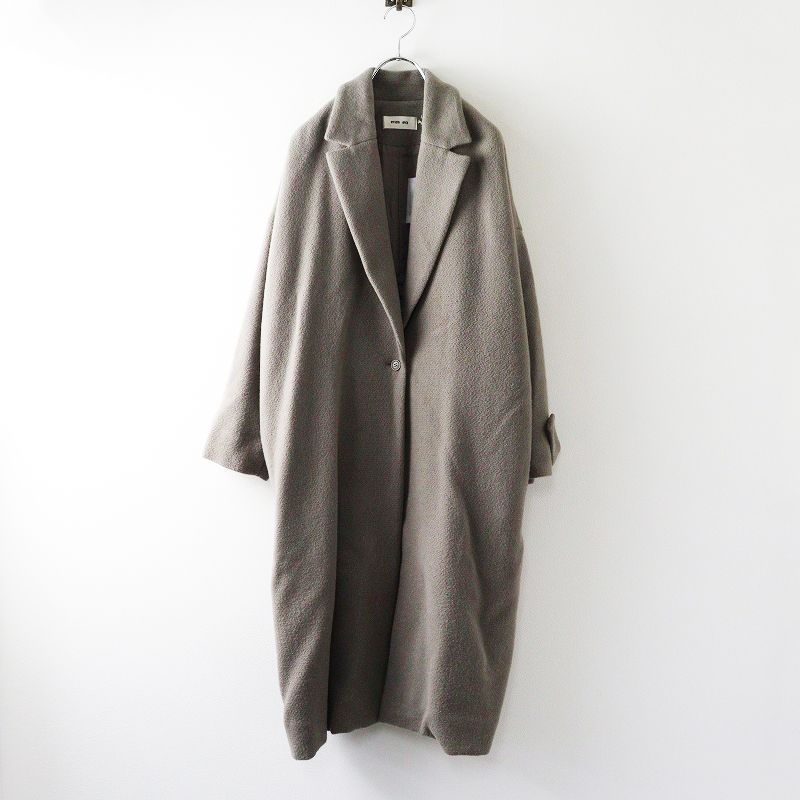 定価7.9万 エヴァムエヴァ evam eva ウールアンゴラテーラードコート 2