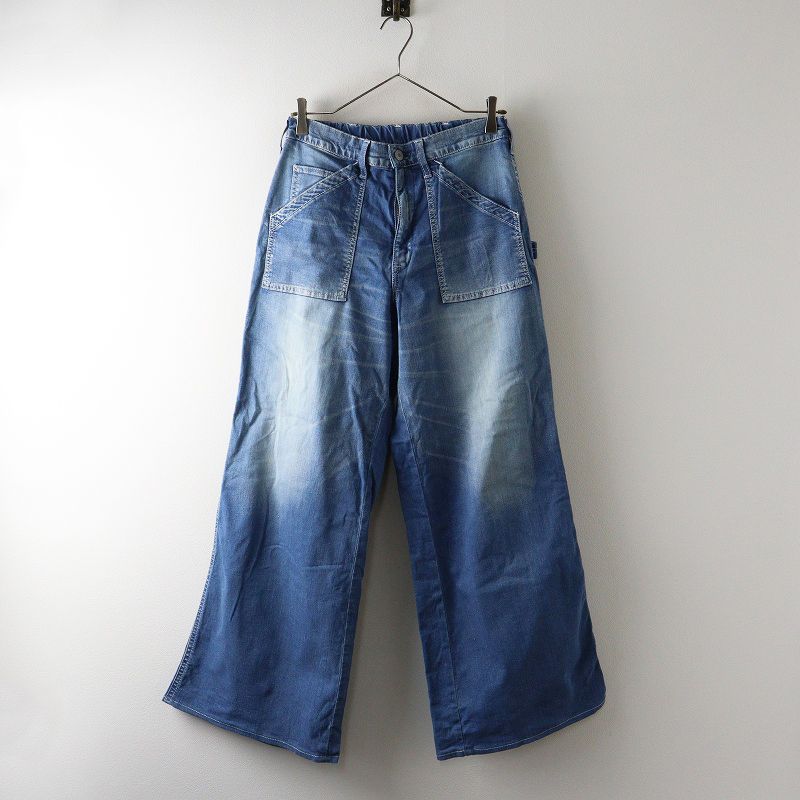 グッドグリーフ GOOD GRIEF！デニムペインターパンツ M‖ブルー