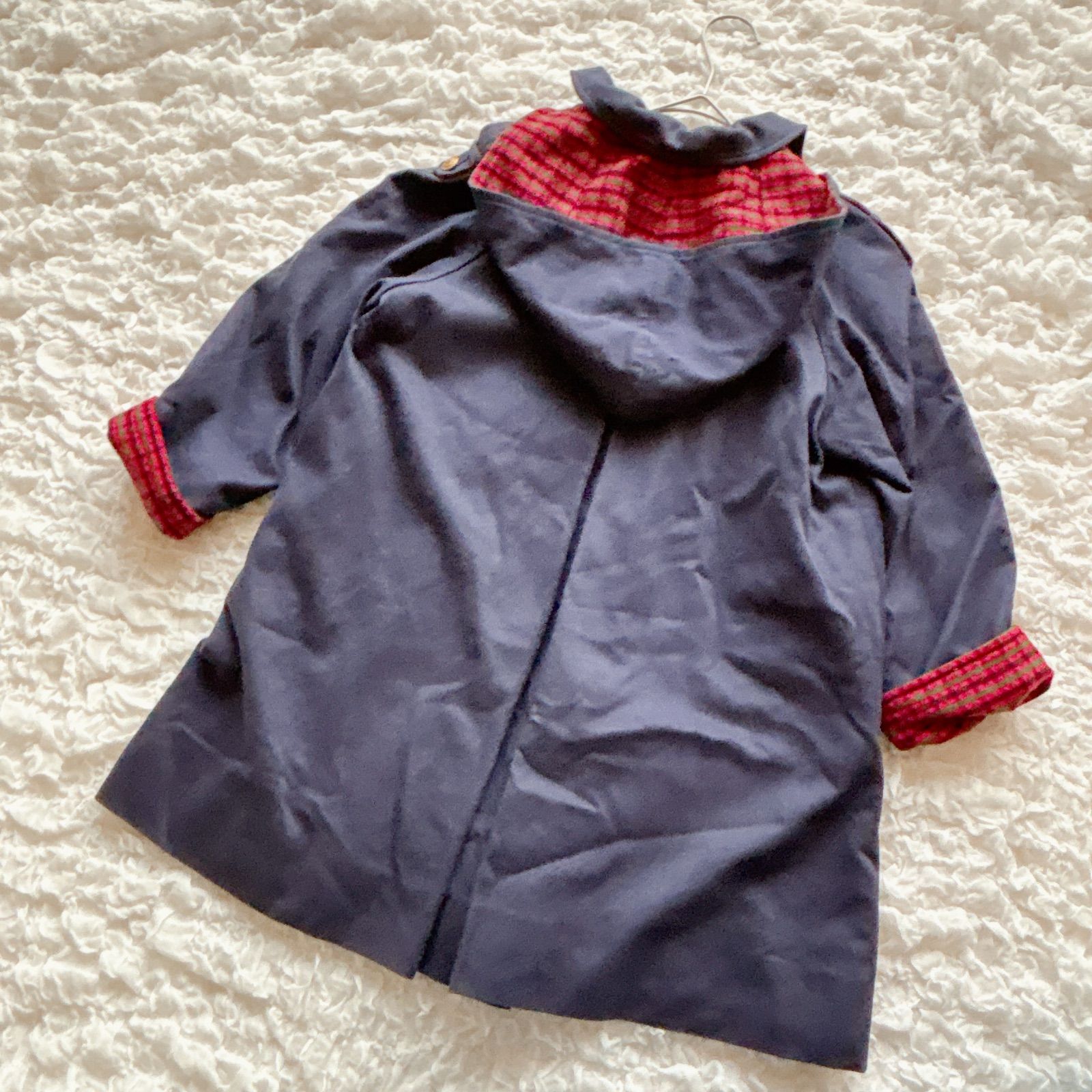 ファミリア 希少 familiar ネイビー コート 金ボタン レア レトロ 希少