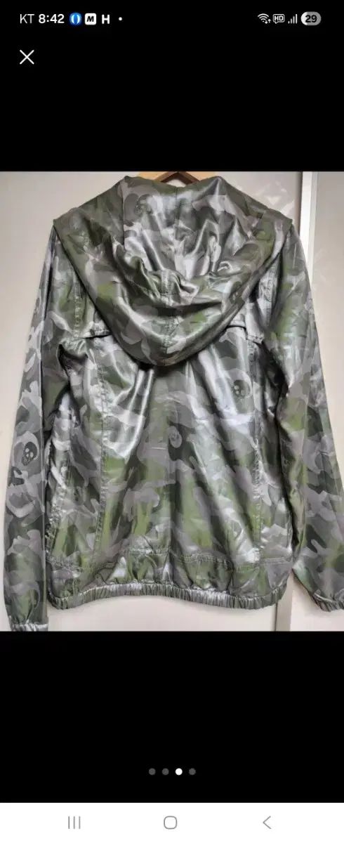 MARK & LONA マークアンドロナ カモフラージュ フード ウィンド