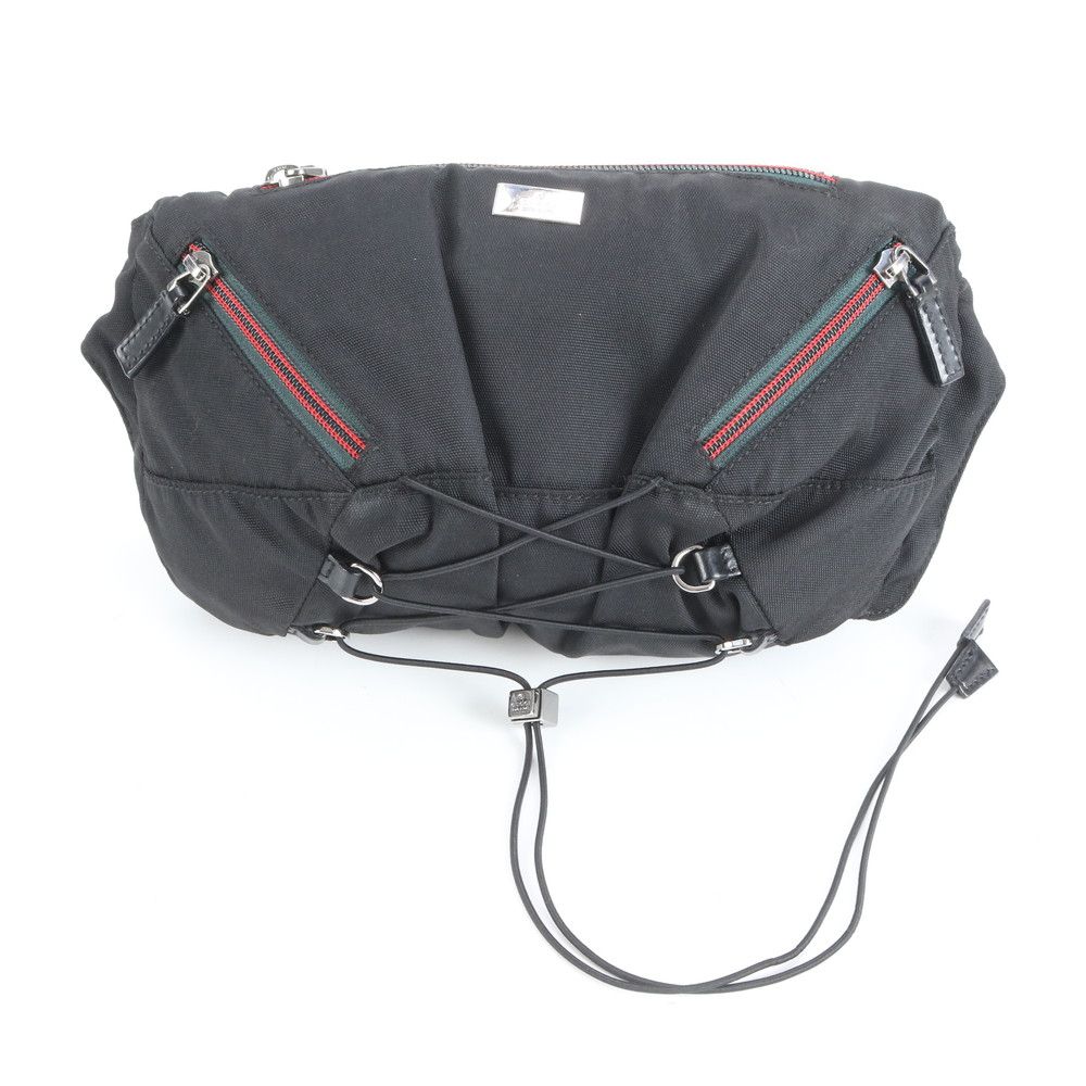 極美品 グッチ シェリー ライン レザー ボディバッグ 斜め掛け